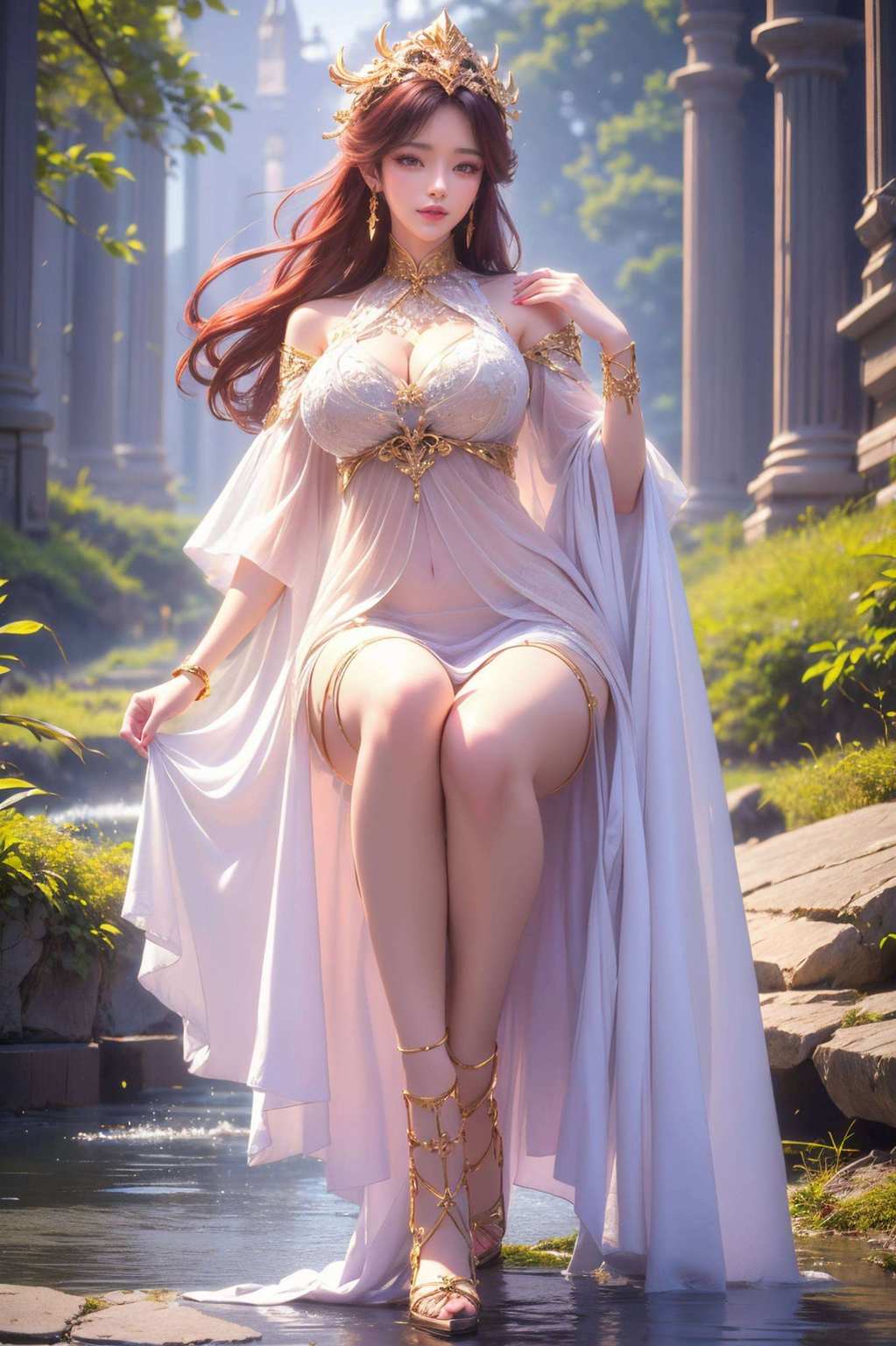 因为她是国漫美女的代表快来装饰你的PC桌面