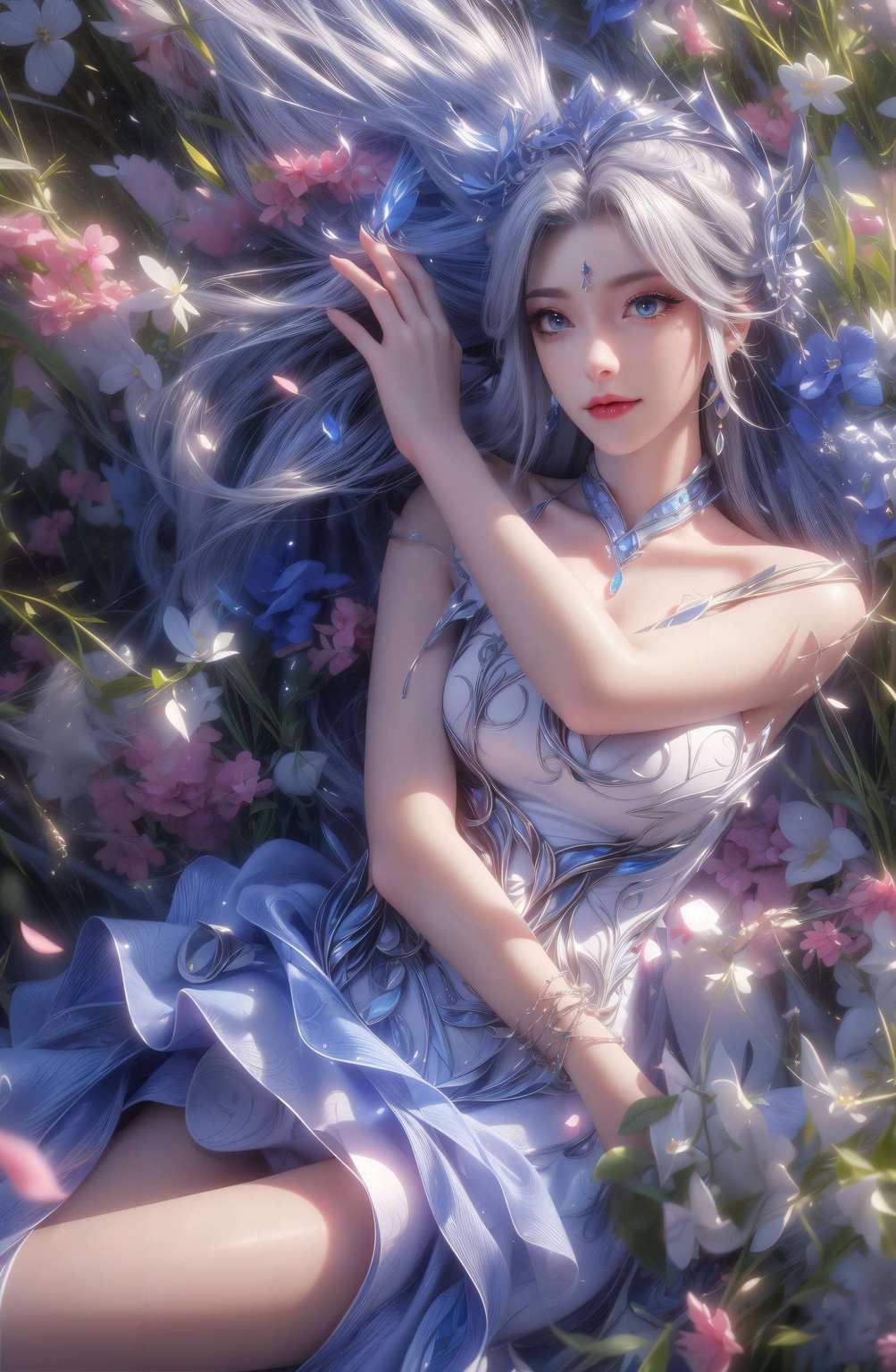 让人心生怜爱；苏凌云似剑在宁雨蝶的婉约之美与苏凌云的英姿飒爽之间