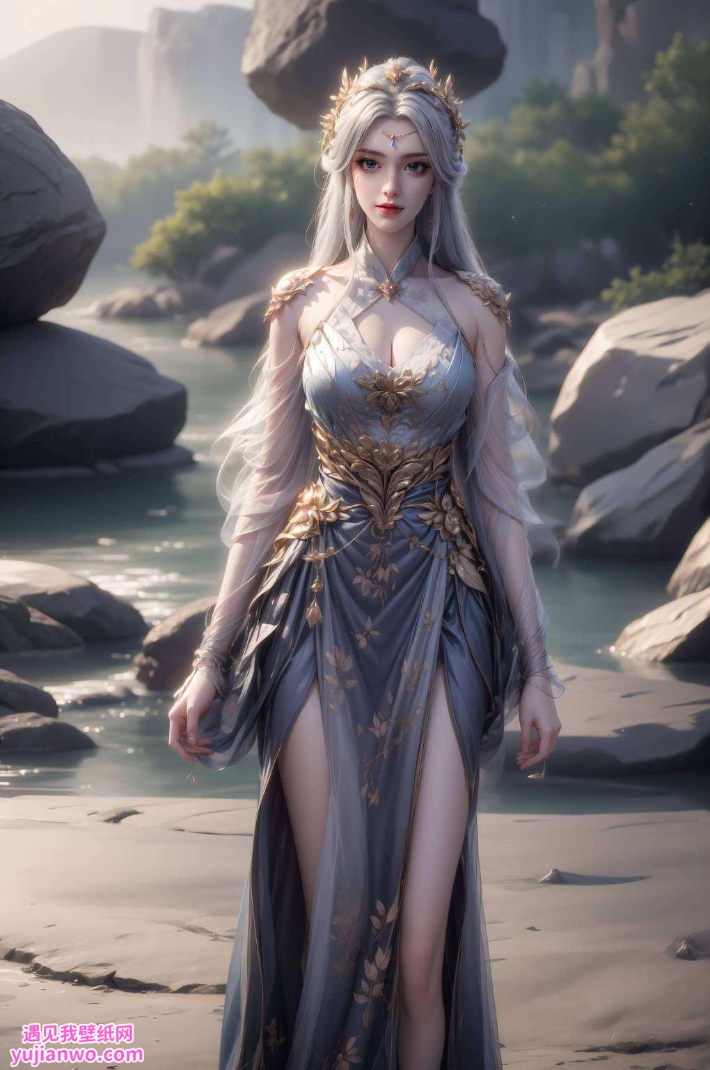 壁画国漫之美动漫女神之美