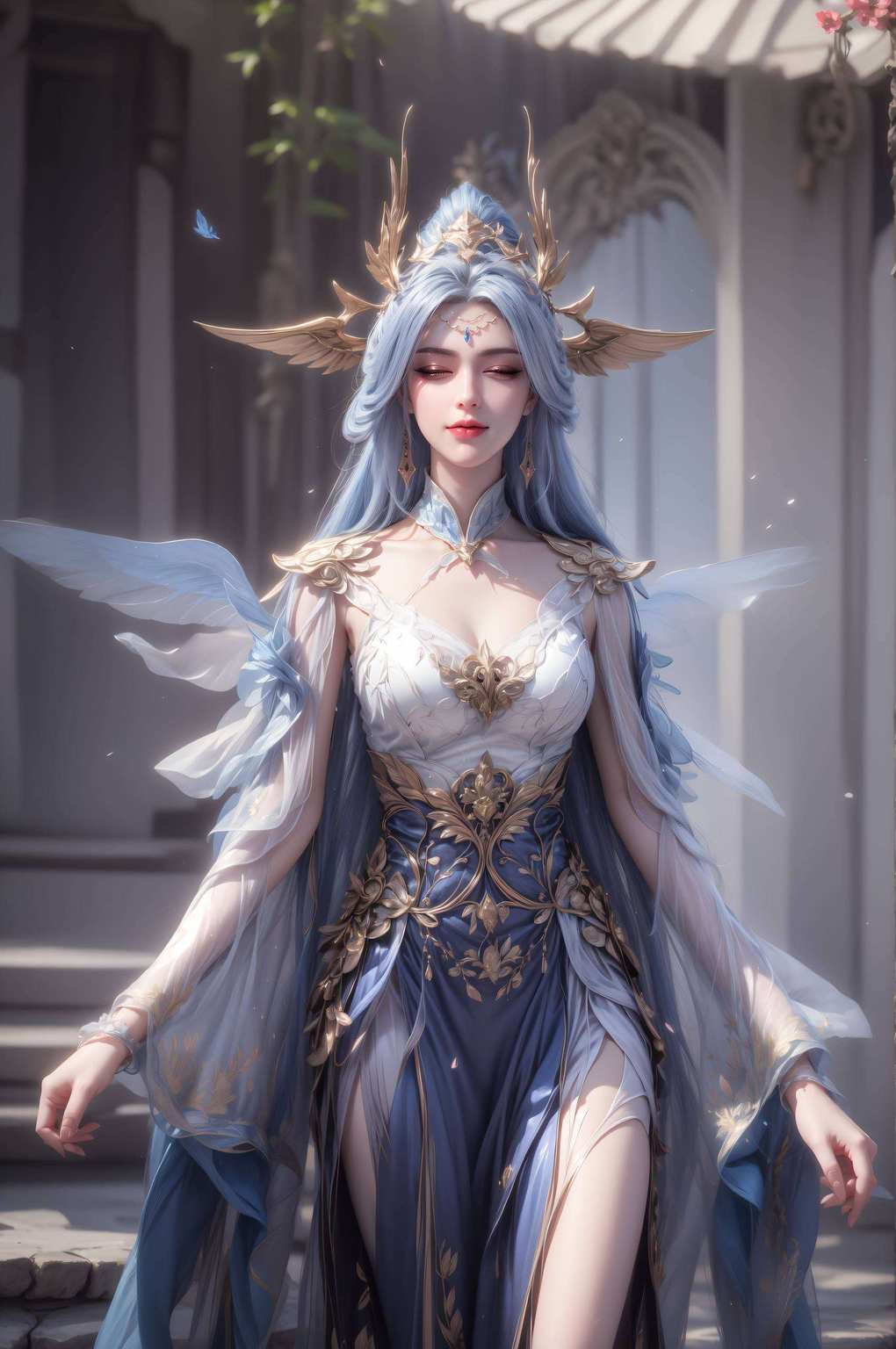 翩翩起舞的国漫女神从《百炼成神》的世界中脱颖而出