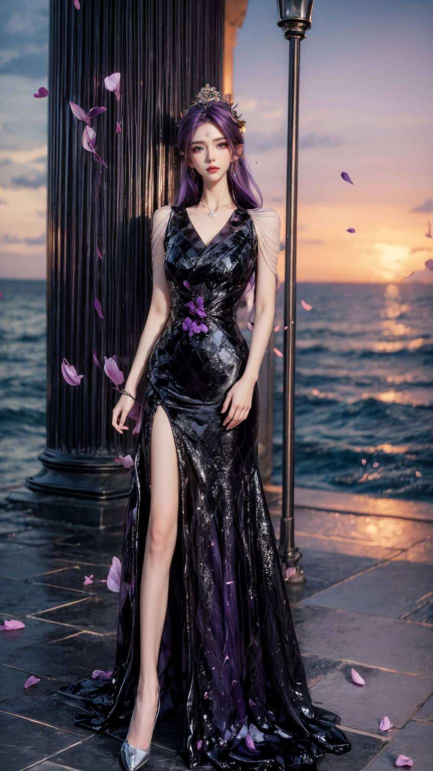 探索神秘的天穹汇聚动漫女神的倩影