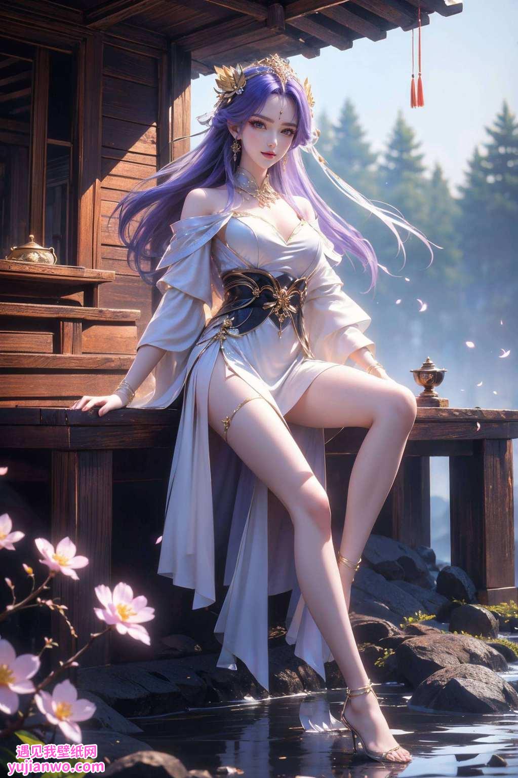 不仅剑法如神眼神更是电力十足