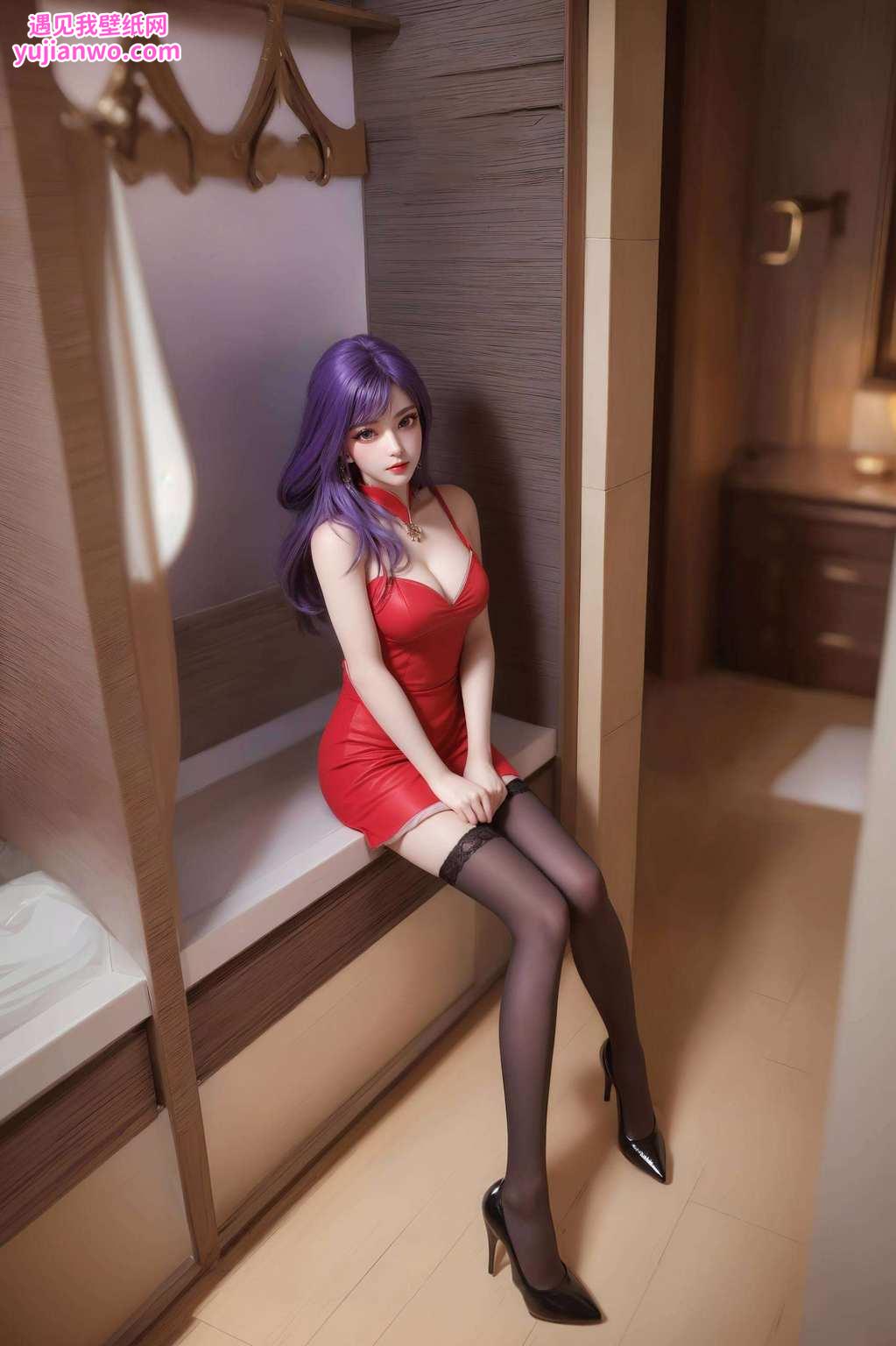 在这绚丽多彩的壁纸世界里动漫美女们百炼成神