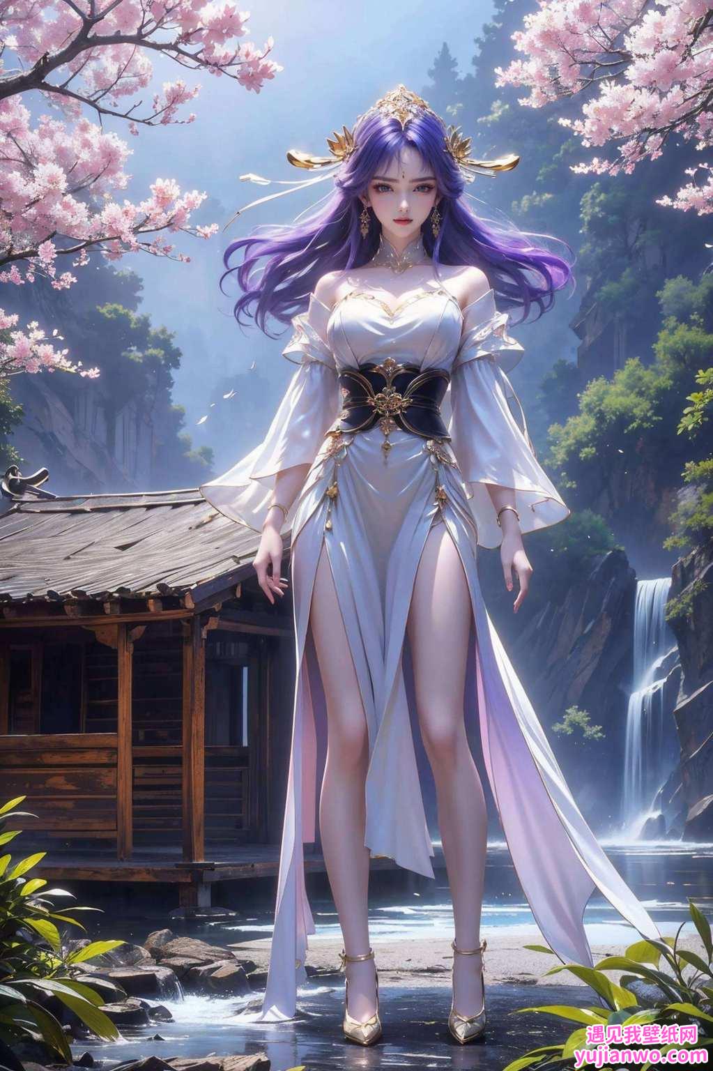 每一次目光落在国漫女神的倩影上如同一道划破黑暗的光芒