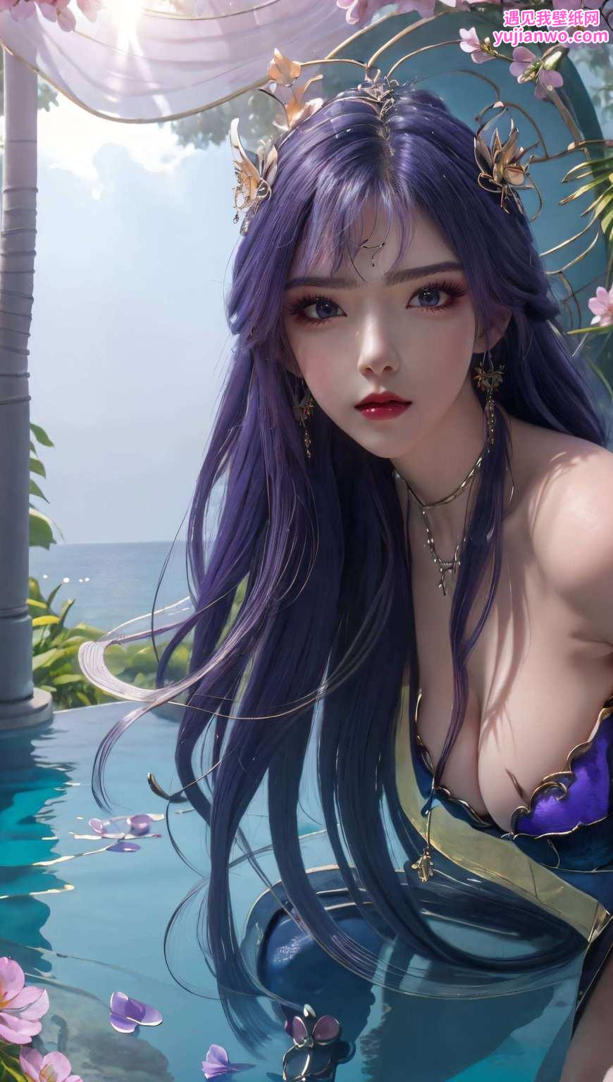 如同国漫美女中的璀璨星辰动漫女神们的倩影