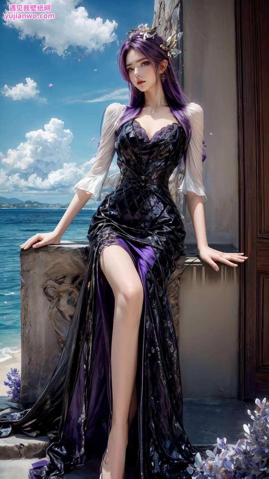 嘿一边是柔情万种的美女角色