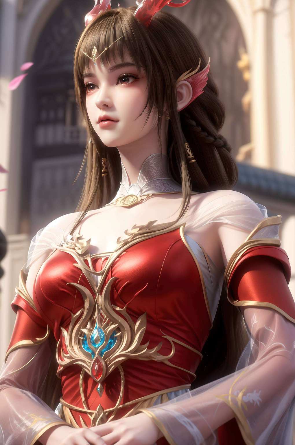 各位漫迷们！今儿个给大家带来点不一样的福利谁说国漫美女只能静态欣赏？咱们这就让云落女神在屏幕上活起来