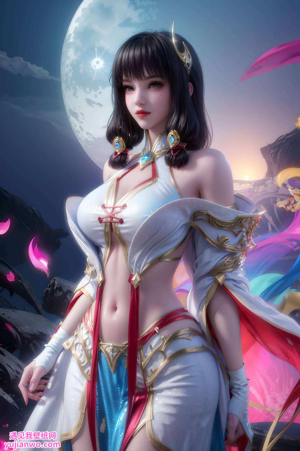 这可是国漫女神们的魅力所在玄幻风满满