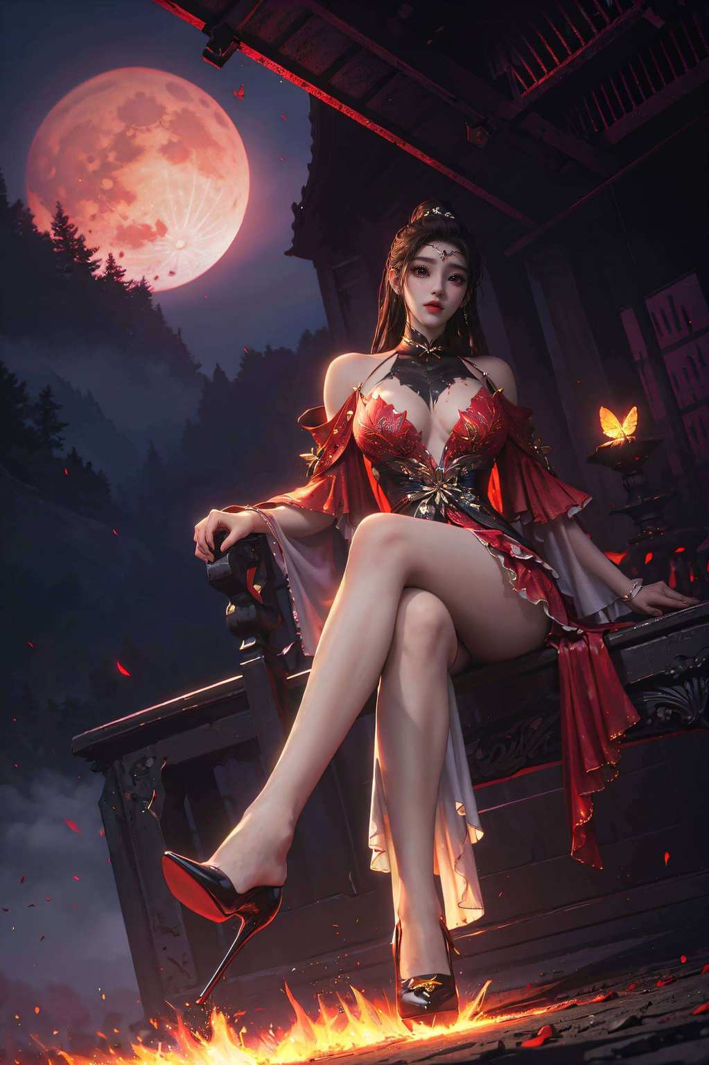 新柳七月壁纸翩翩起舞在沧元图的玄幻世界