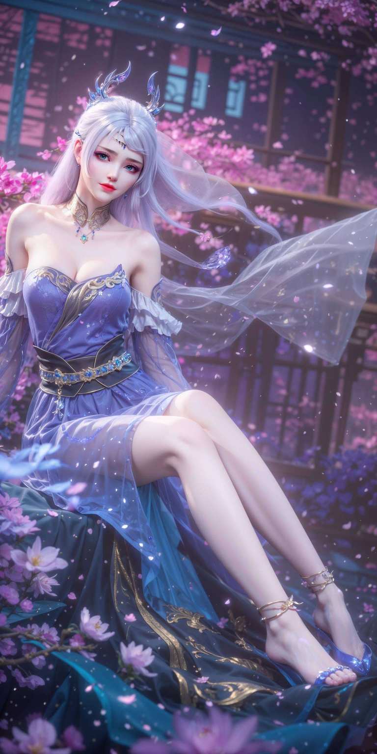 这位来自大主宰的美丽女神也是无数粉丝心中的桌面宠儿