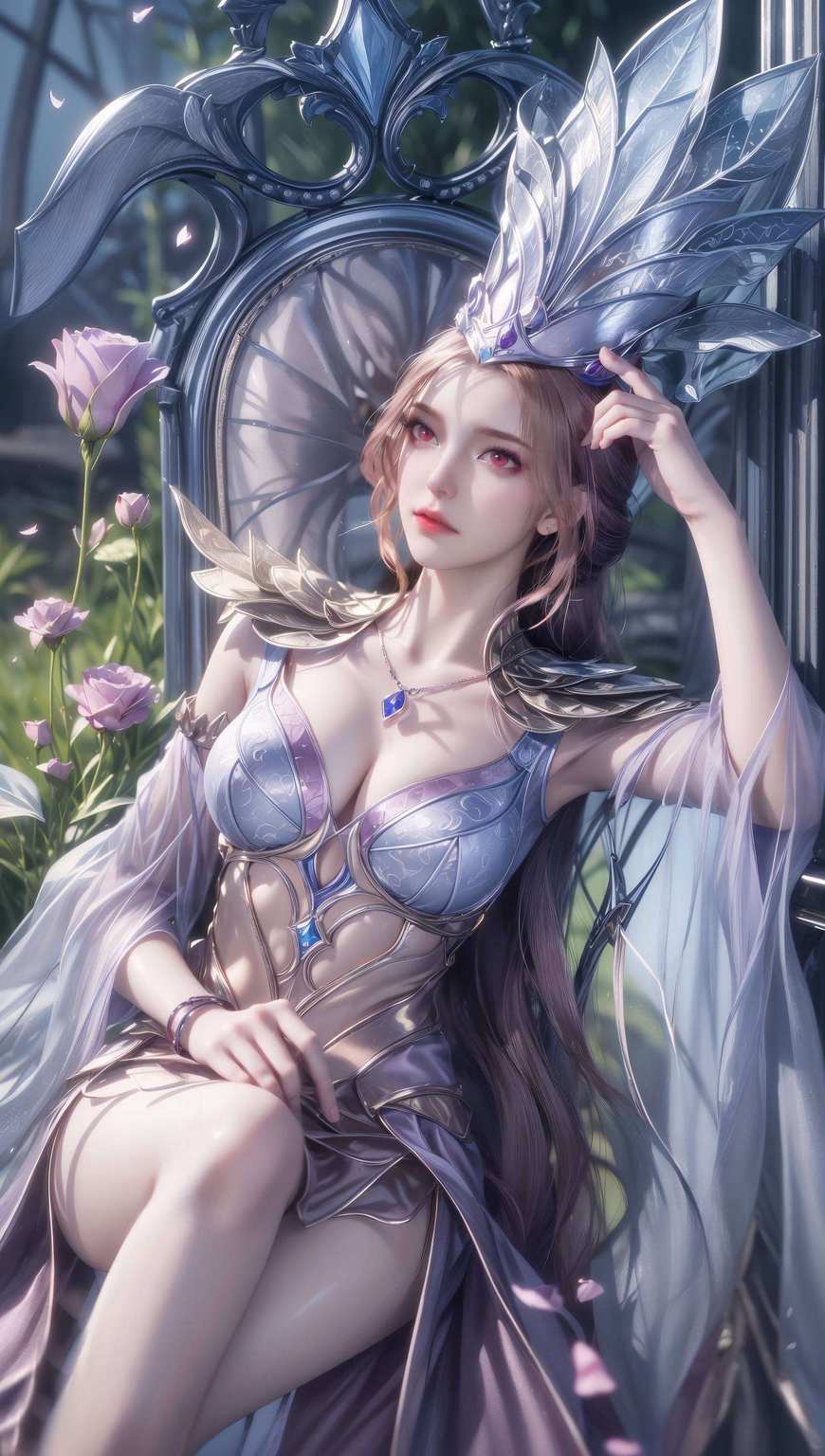 眼神坚定一位魅力四溢的美女