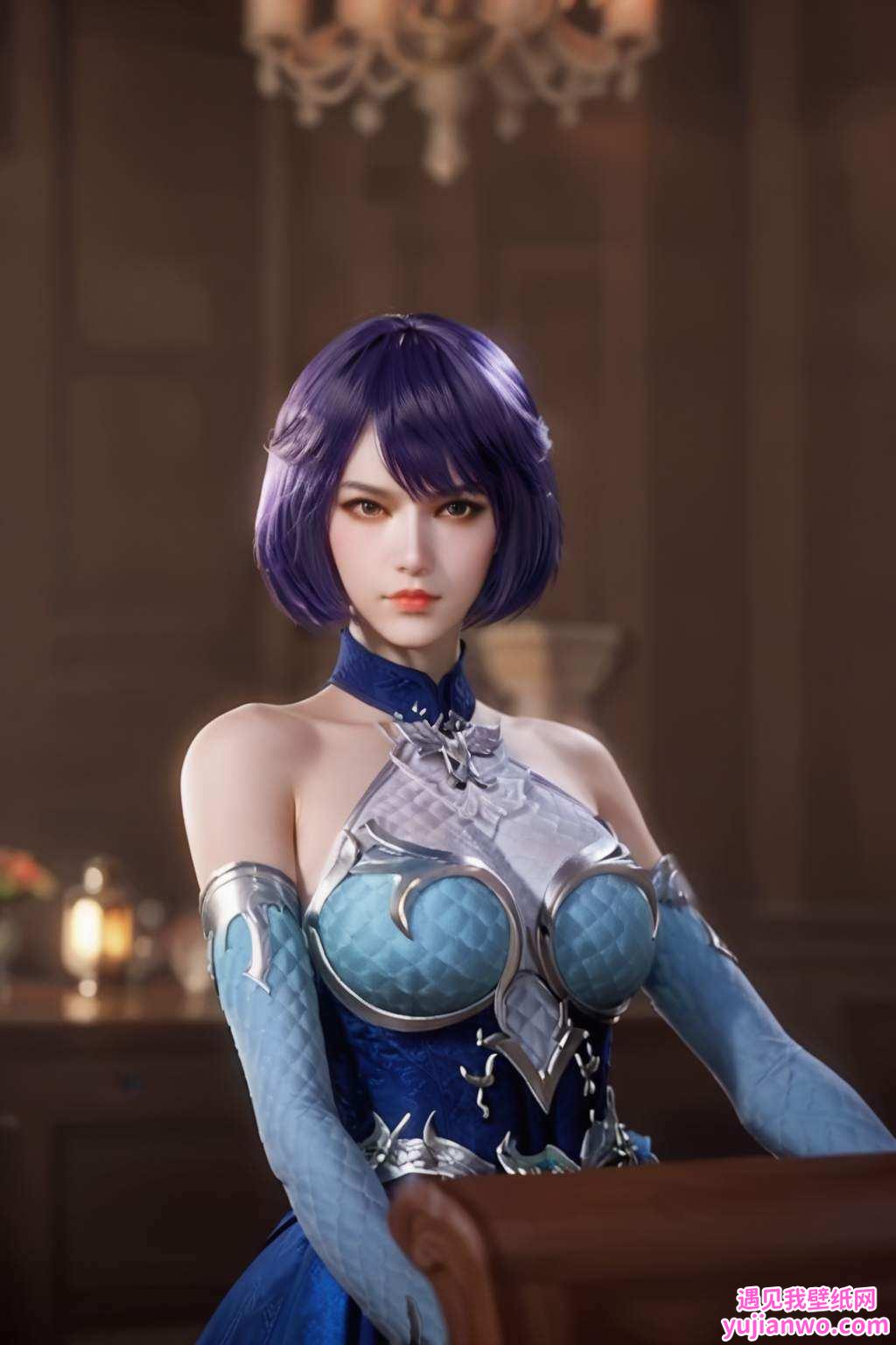 这壁纸还集合了动漫女神和动漫美女的精华国漫女神独孤雁的美貌简直让人惊艳