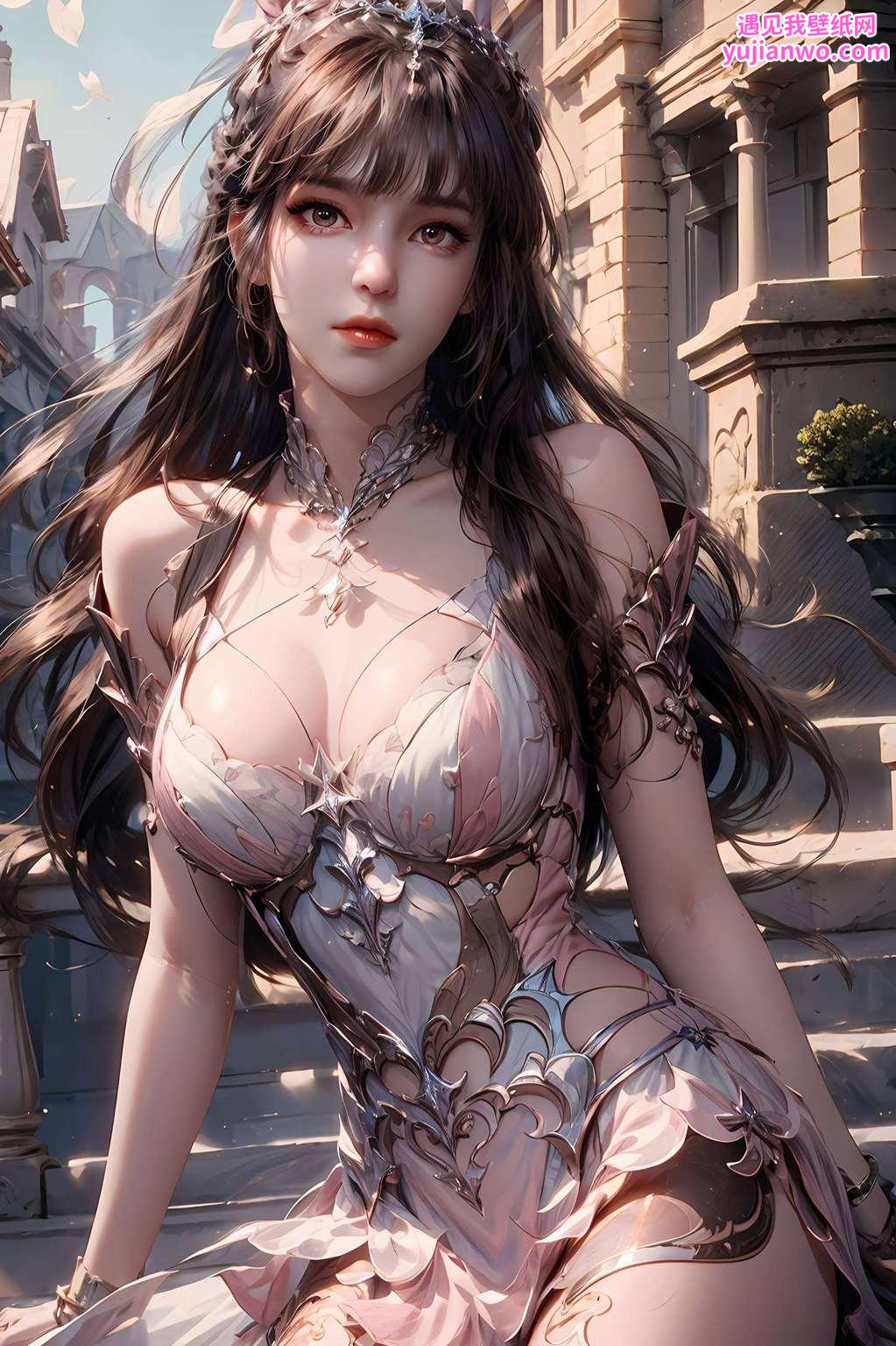 小舞轻摇兔耳映照玄幻世界