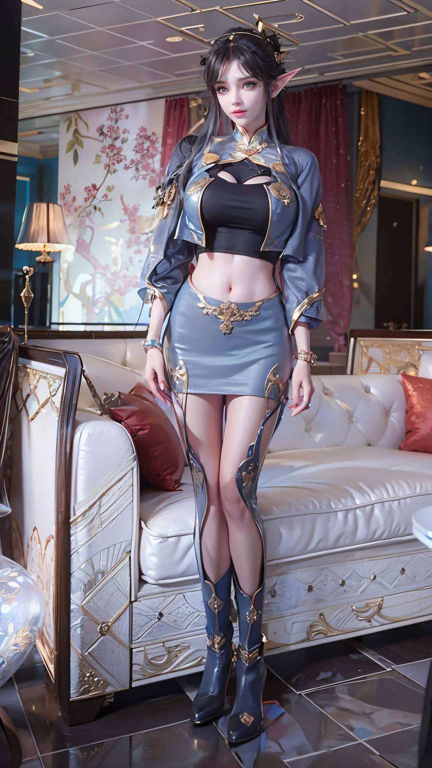 那位翩翩起舞的天妖凰族女神点亮你的电脑桌面