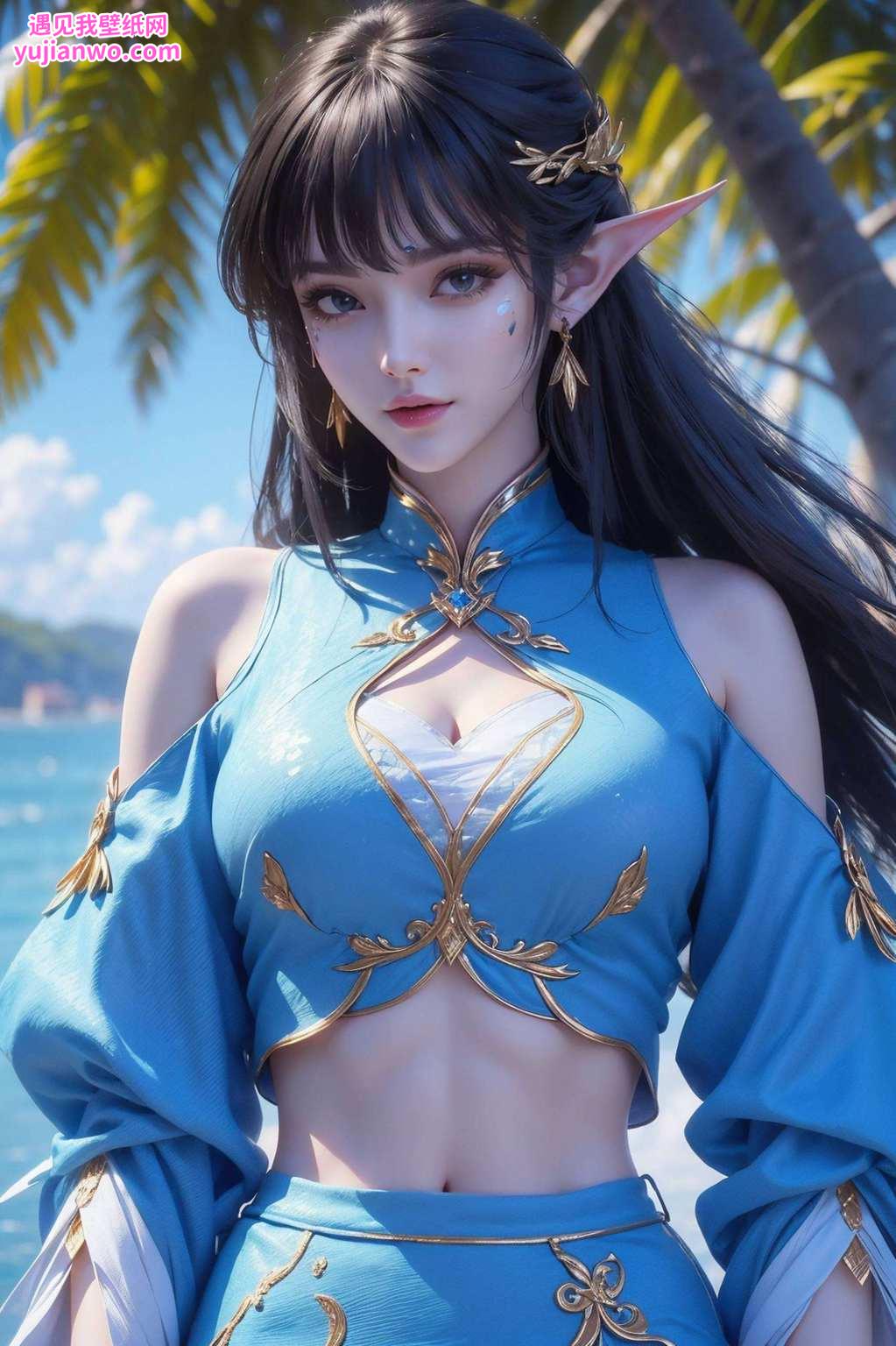 她的婉约与坚韧望着凤清儿那如诗如画的新形象壁纸