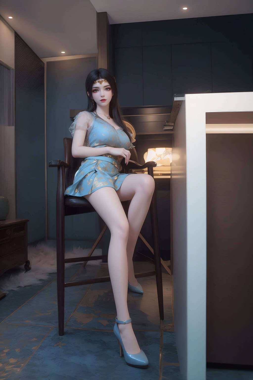 嘿主角是斗破苍穹里的萧炎和美杜莎女王！不仅有美杜莎壁纸