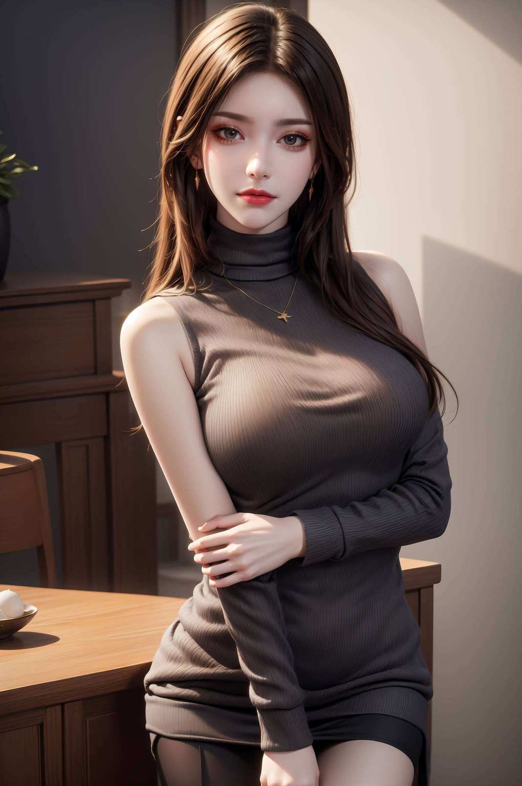 不仅美艳动人这下子可让我们这些粉丝大饱眼福啦！快来看看这款融合了美杜莎、彩鳞和吞天蟒的奇幻元素的国漫壁纸