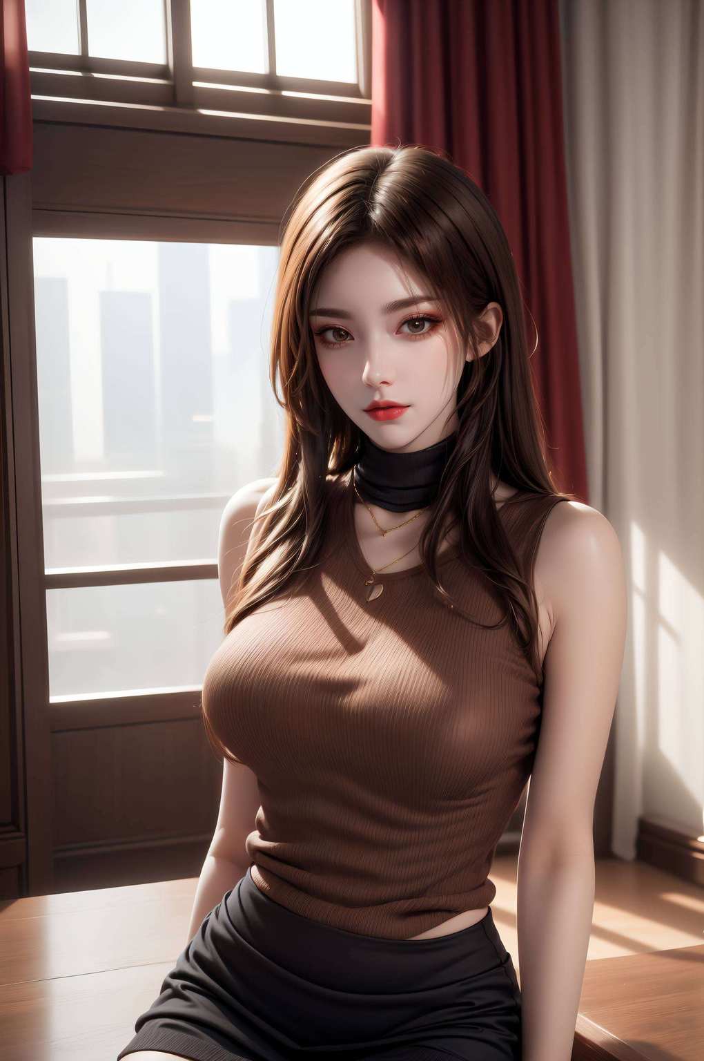让你的电脑桌面也沐浴在她的玄幻光芒之下吧！美杜莎女王挥舞着她的七彩吞天蟒
