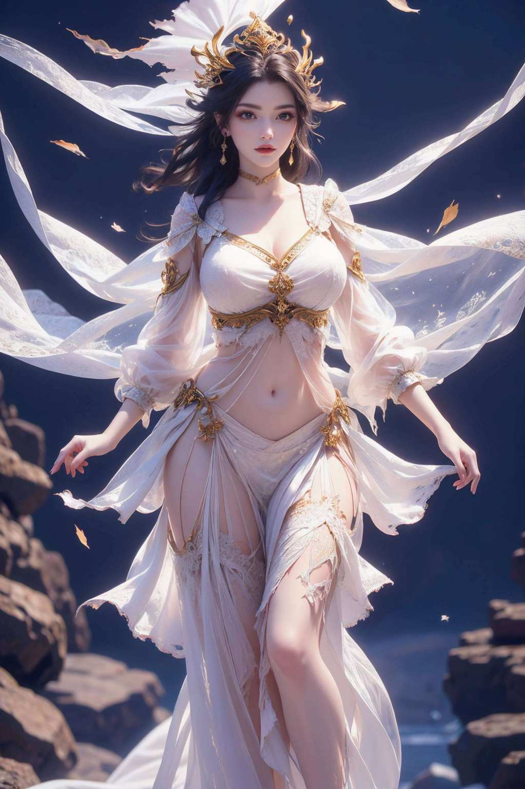 那眼神犀利得能秒杀一切让你的电脑也变成一个炫酷的国漫展示馆！🎉👸✨