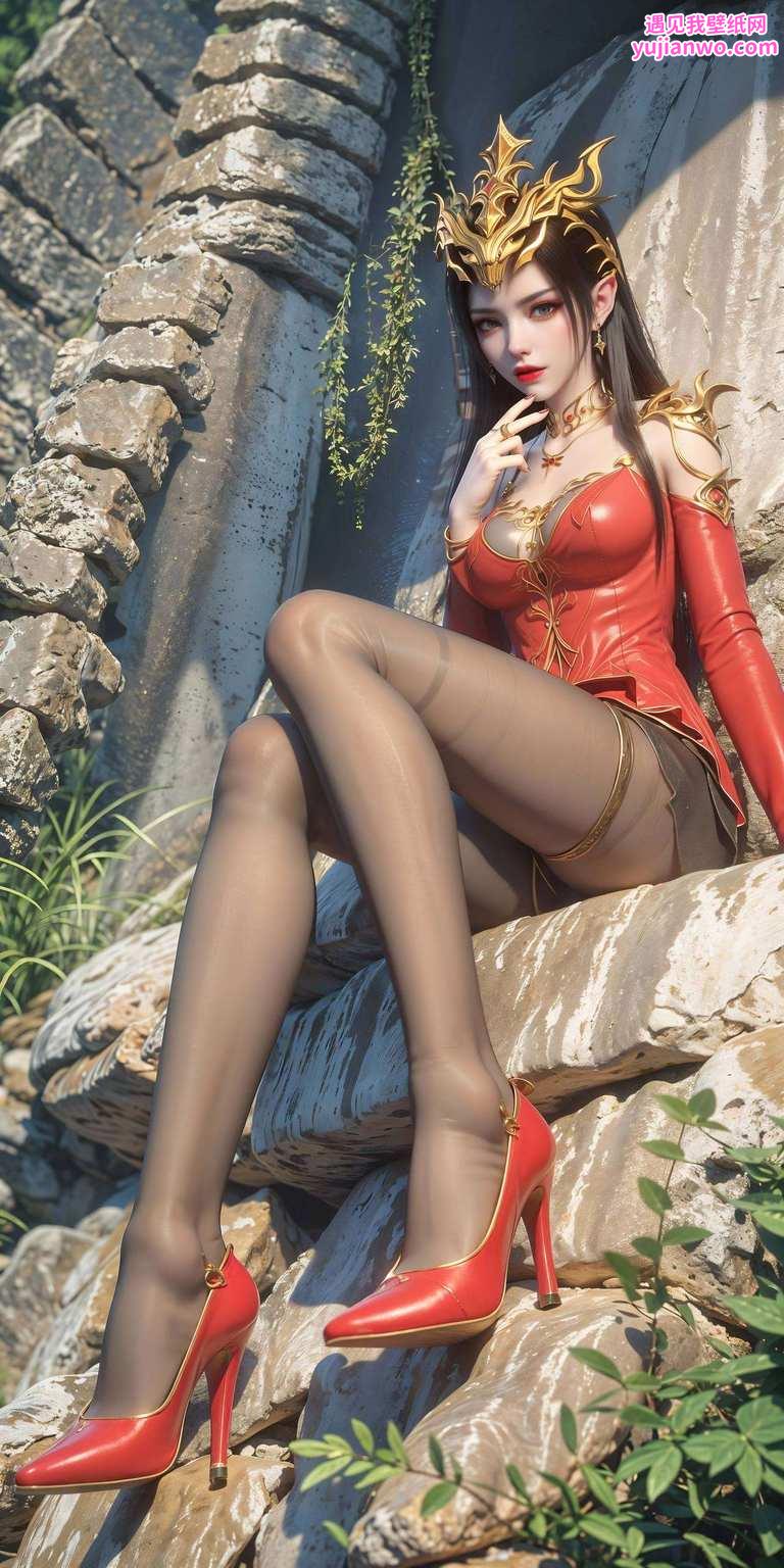 漫迷们！这期给大家送上超赞的AI素材免费壁纸大合集！🎉 里面包含了美杜莎、彩鳞这些斗破苍穹里的经典角色还有蛇女、七彩吞天蟒等国漫女神们的精美壁纸