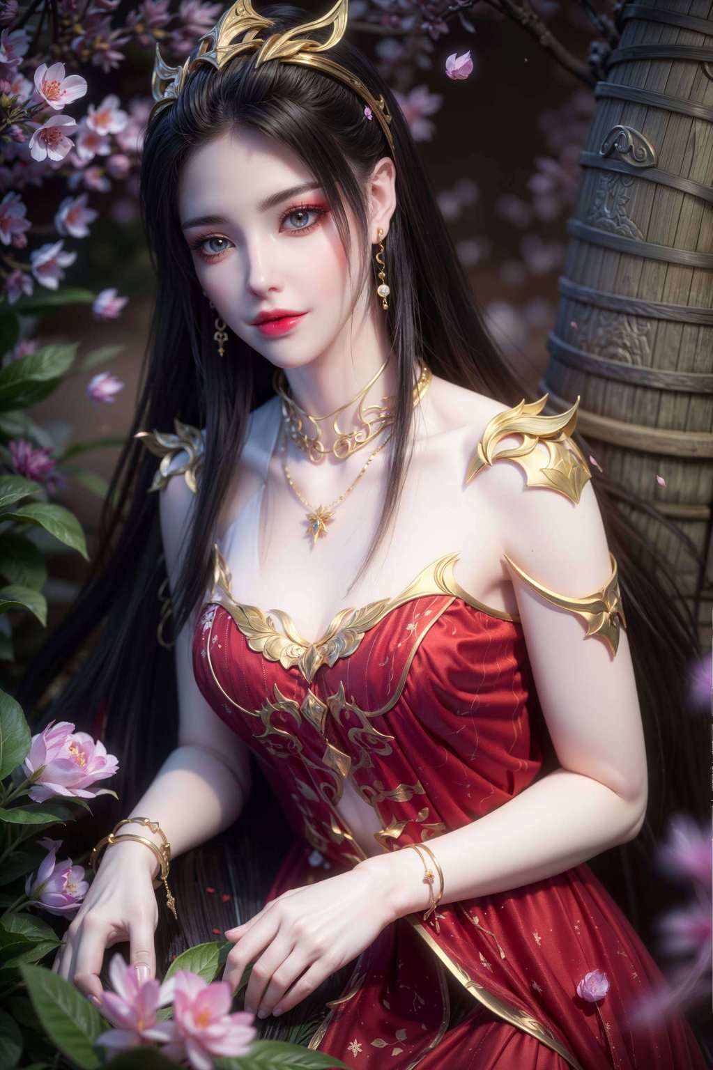 绘国漫女神之艳映动漫世界之魂