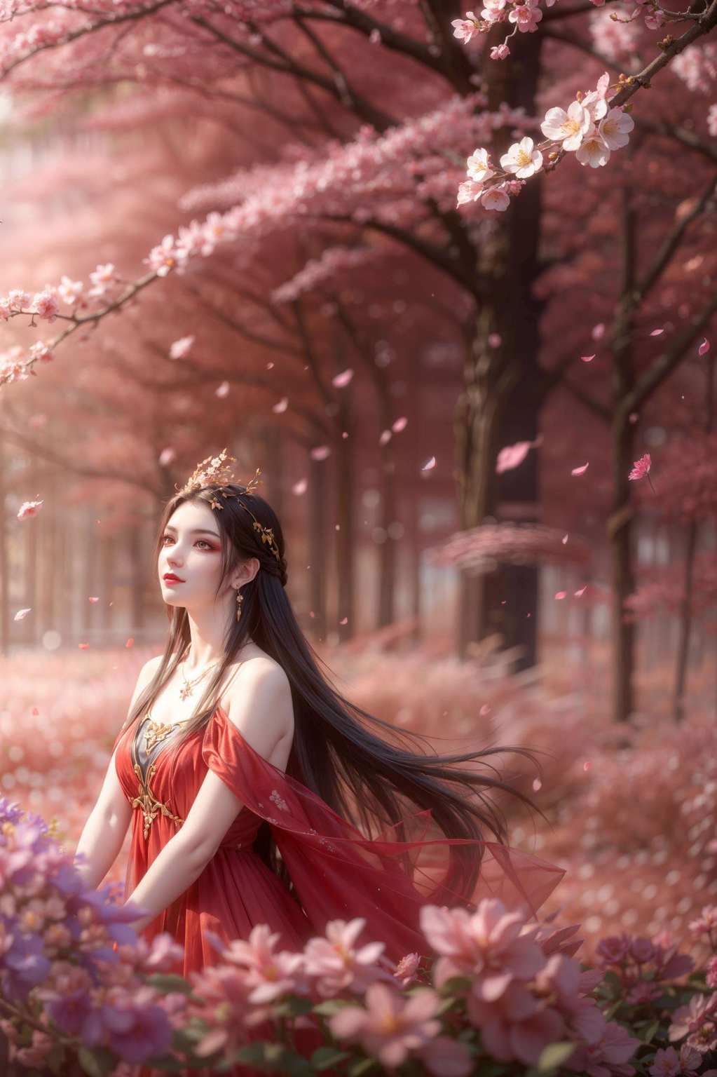 那些玄幻故事中的女神们犹如一道彩虹