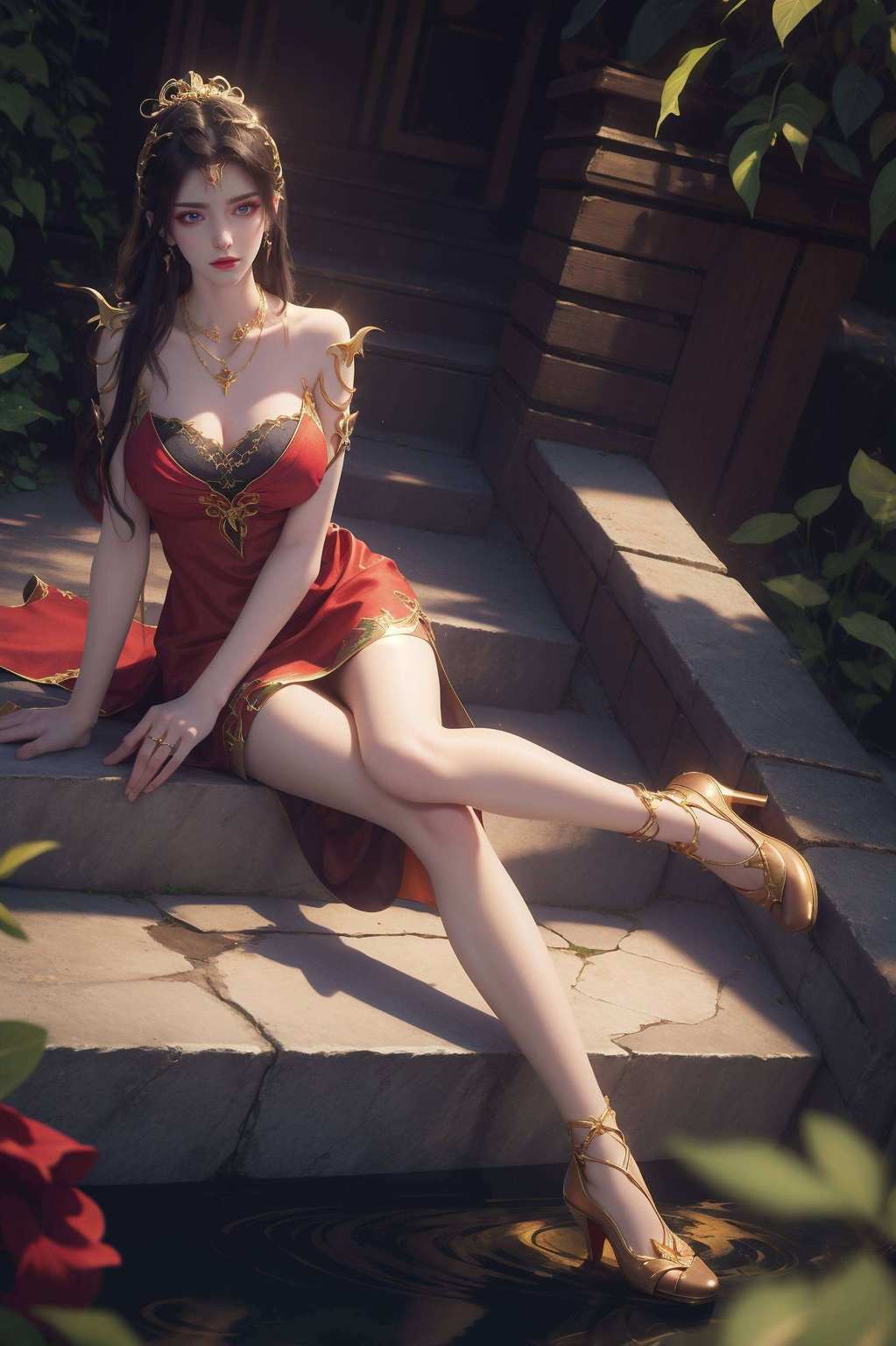 让你的电脑也做个国漫女神的迷弟吧！不仅脚丫子美得让人舔屏