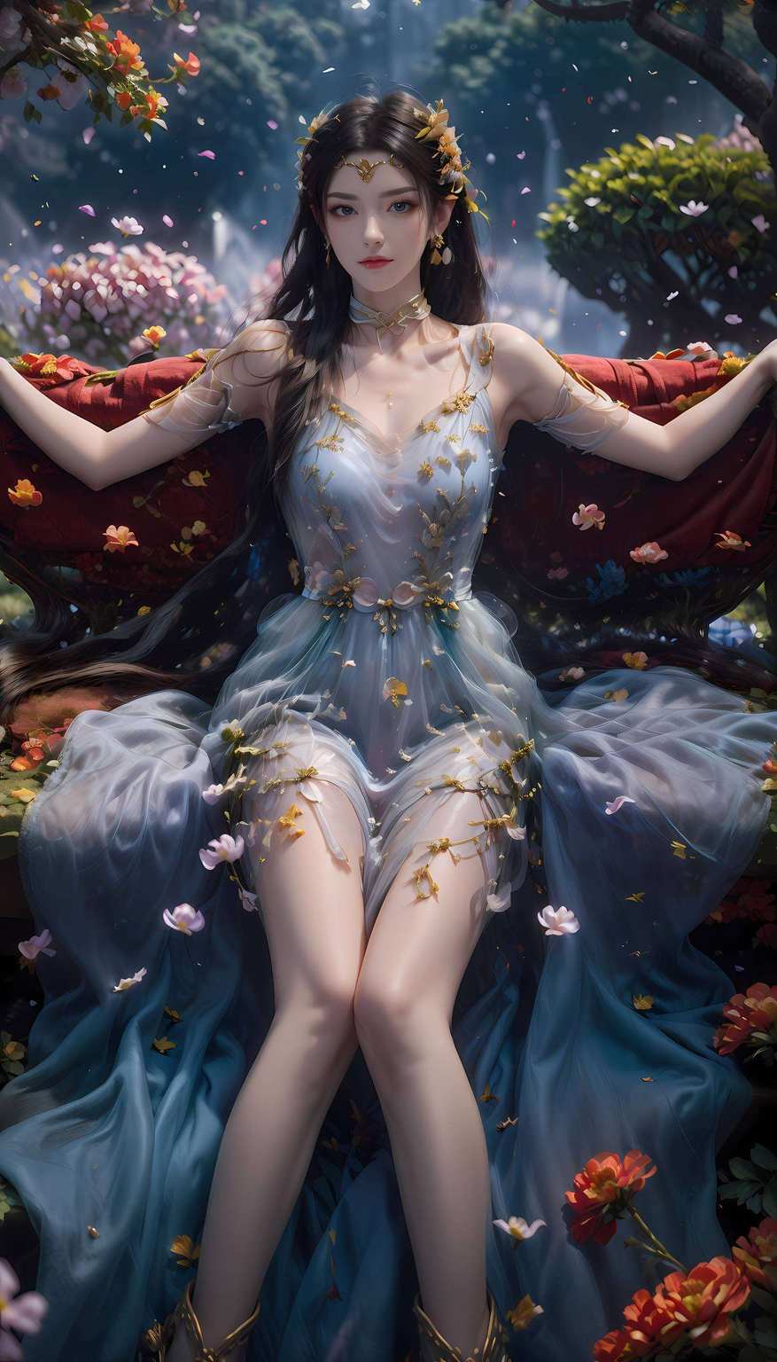 如同玄幻世界里的精灵让人感叹人生的奇幻与瑰丽