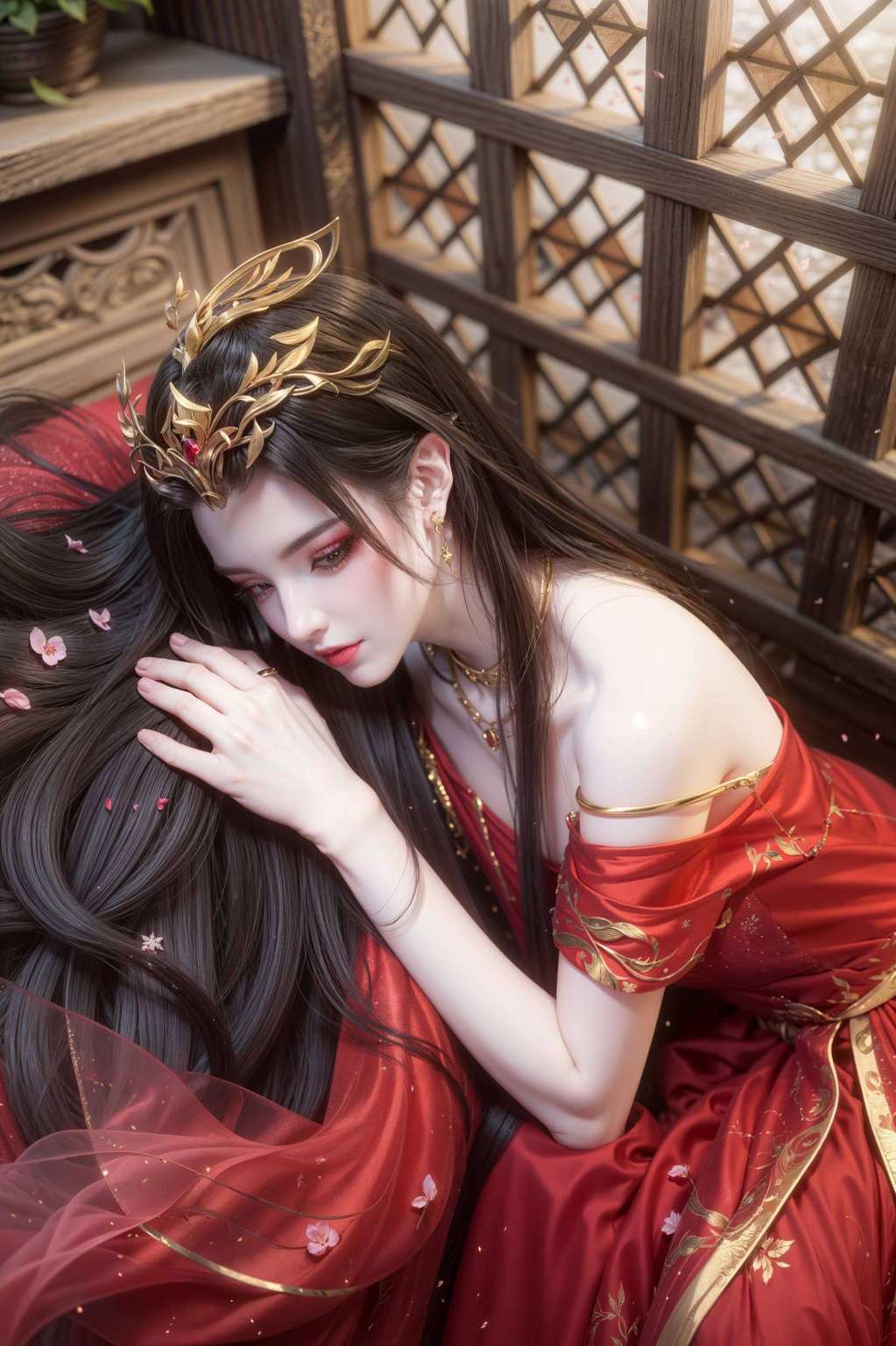 让你的PC桌面也变成国漫女神的舞台！而她的壁纸更是让人眼前一亮