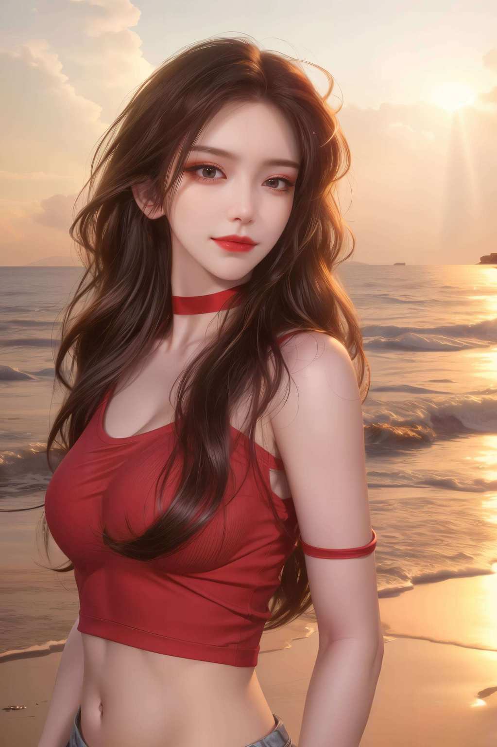 七彩斑斓带着彩鳞的神秘