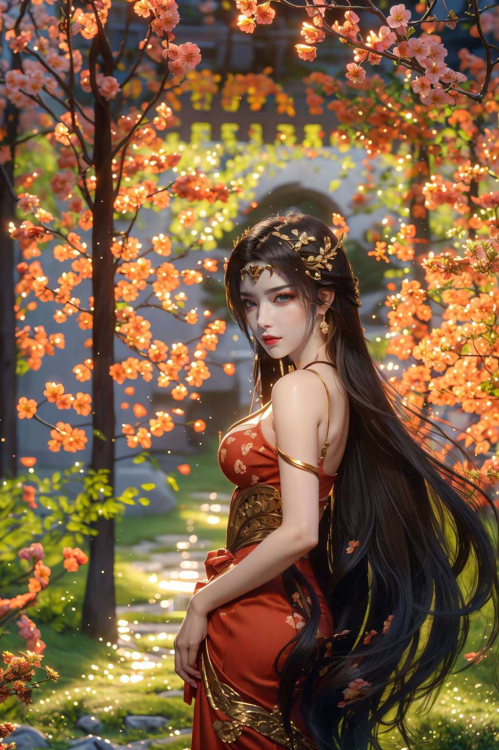 美得让人移不开眼睛这位眼神犀利、尾巴妖娆的蛇女