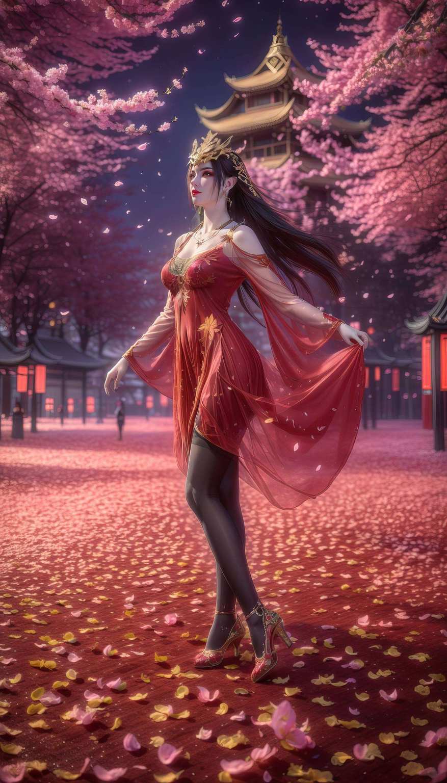 国漫女神之美尽在这张壁纸之中