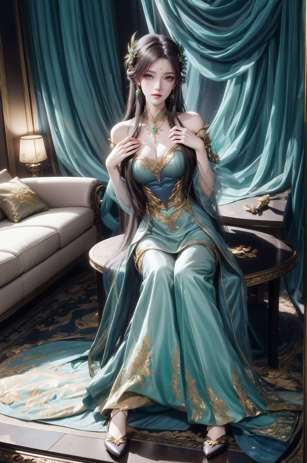 她的身影美得让人惊叹
