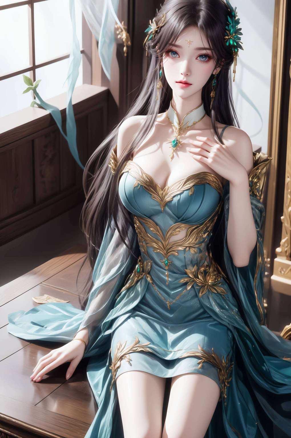 可是《斗破苍穹》中的古族千金美得让人心跳加速