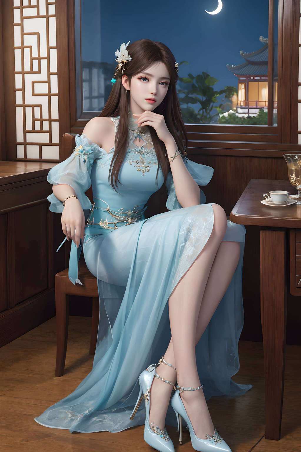 古族之千金以饰电脑