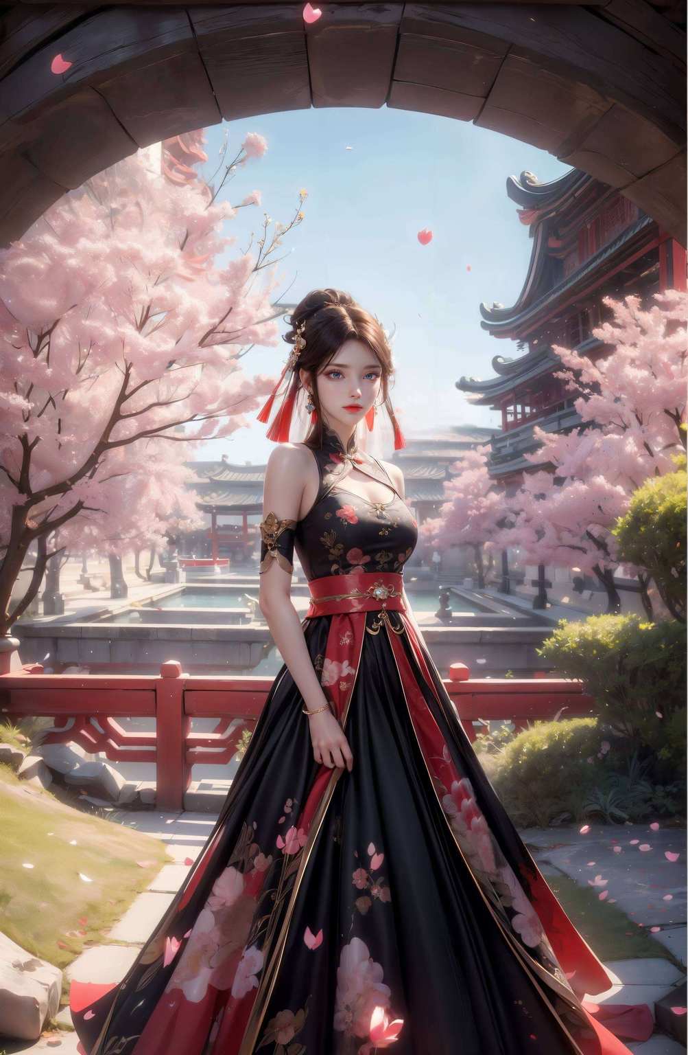 降临人间以其美艳与才智