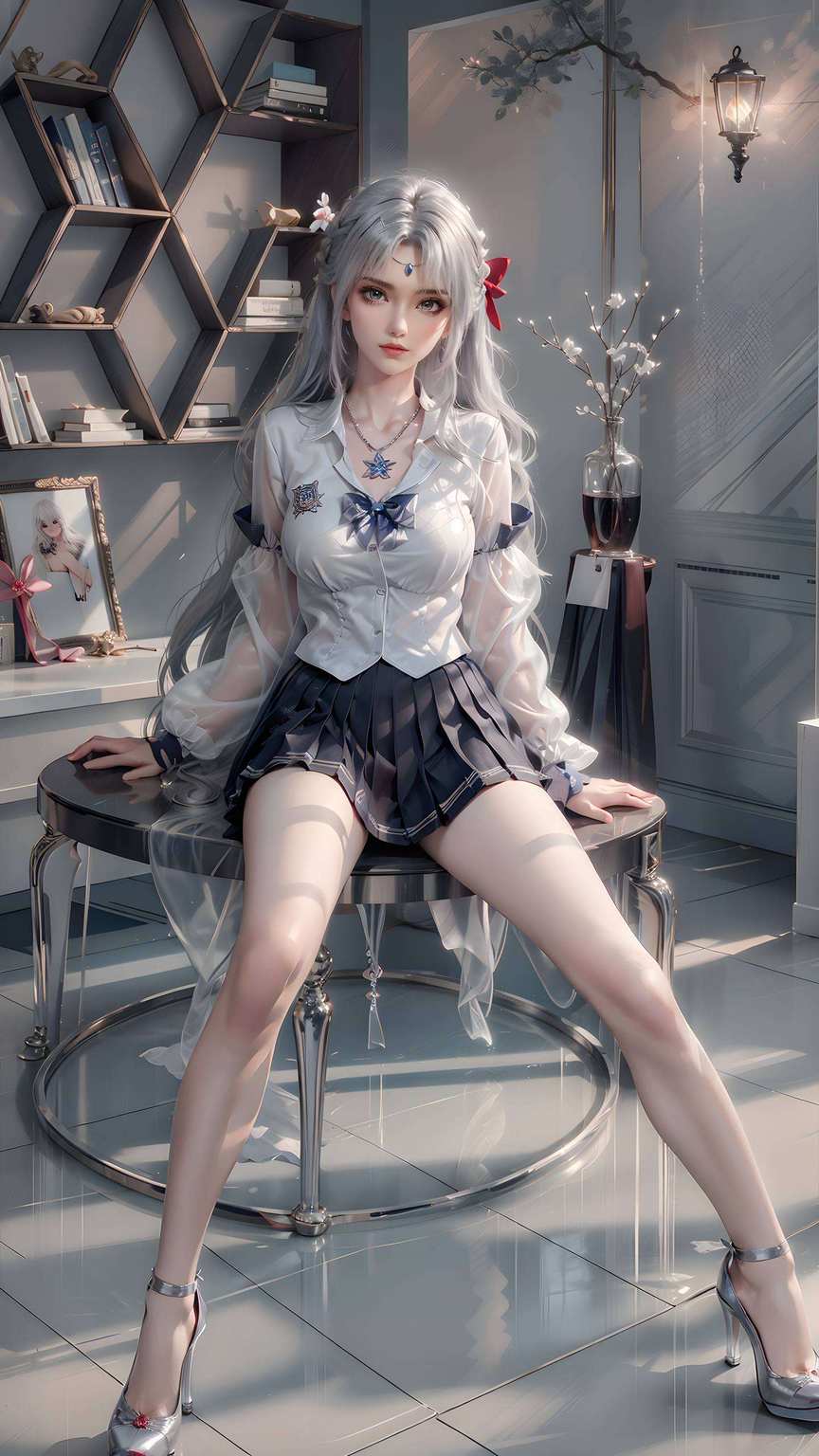 这位斗破苍穹中的女神让你的电脑桌面都能感受到她的玄幻风采！