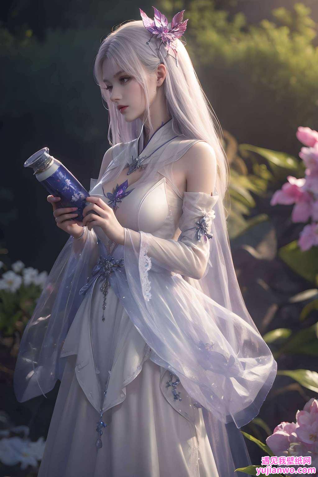 computers之屏动漫美女