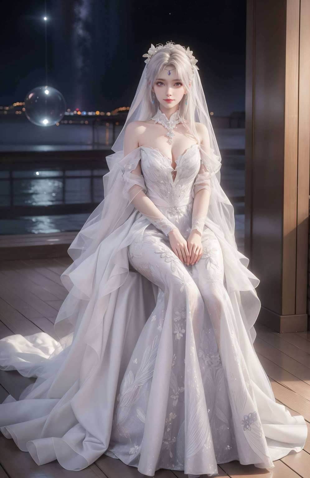 让这位国漫美女点缀你的电脑桌面令人神往