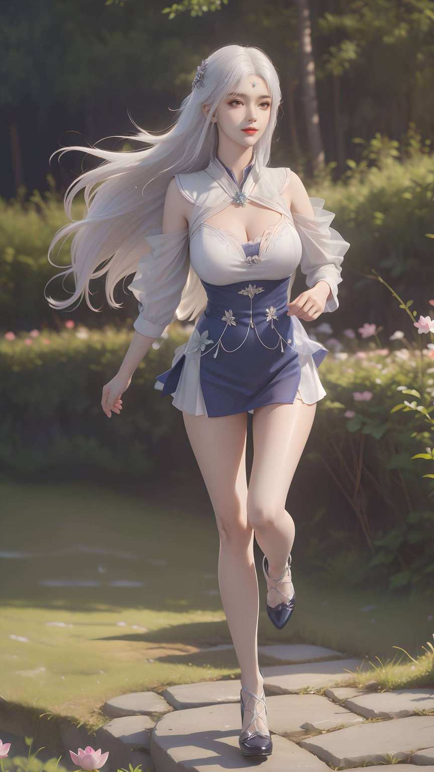 以厄难毒体之称的神秘女神为你的PC桌面增添一抹神秘与优雅