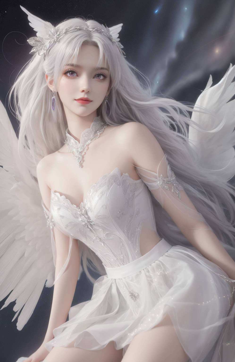 既温柔又坚韧犹如动漫中的梦幻存在