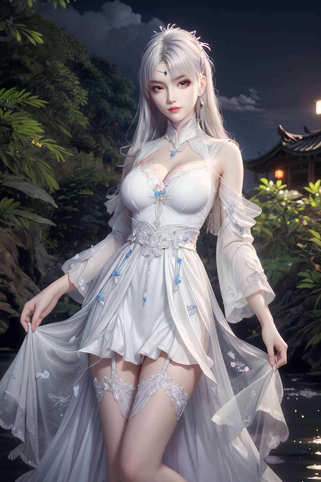 动漫美女厄难毒体化魔威