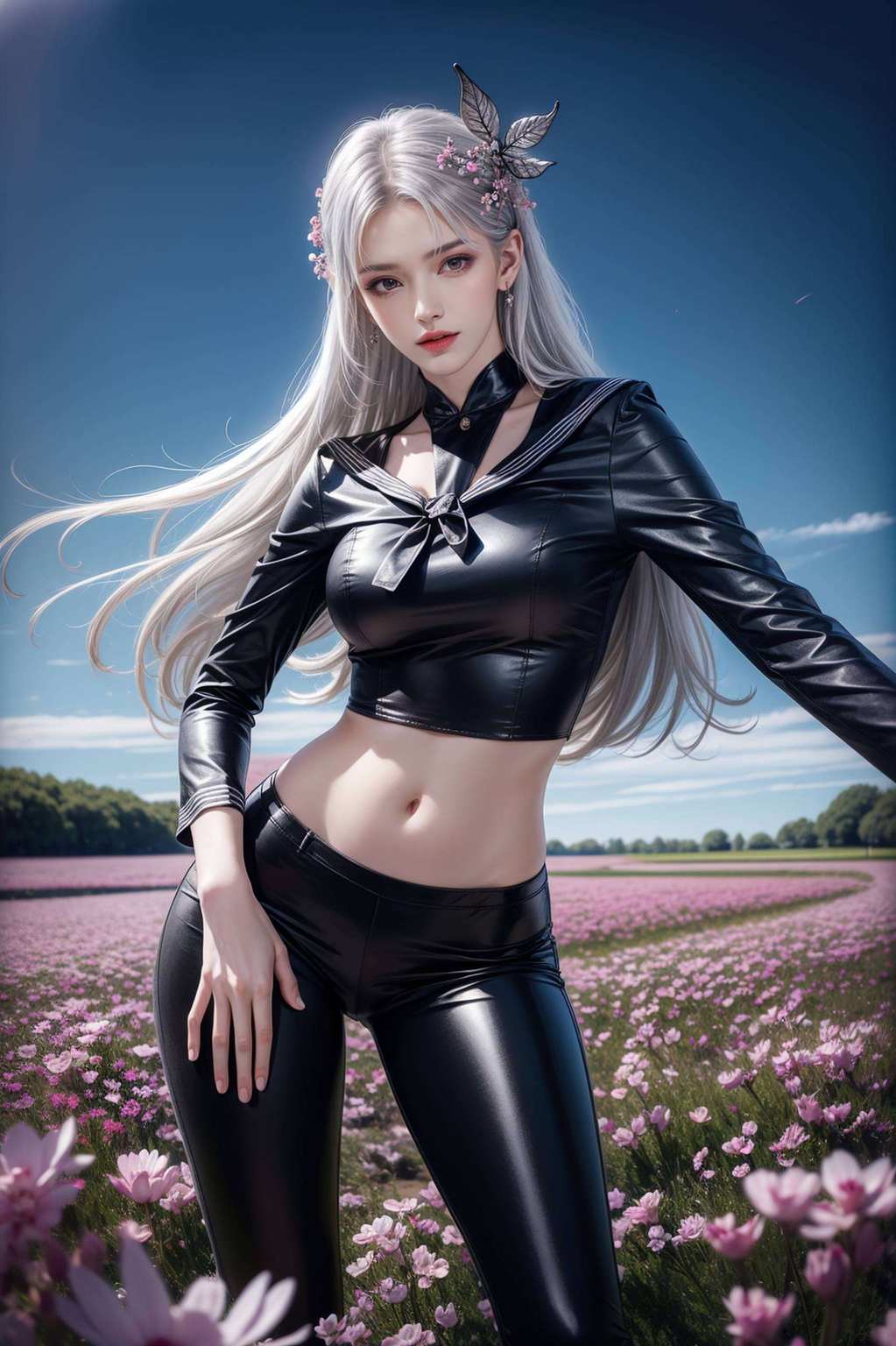 观之若仙子临凡仙骨飘香