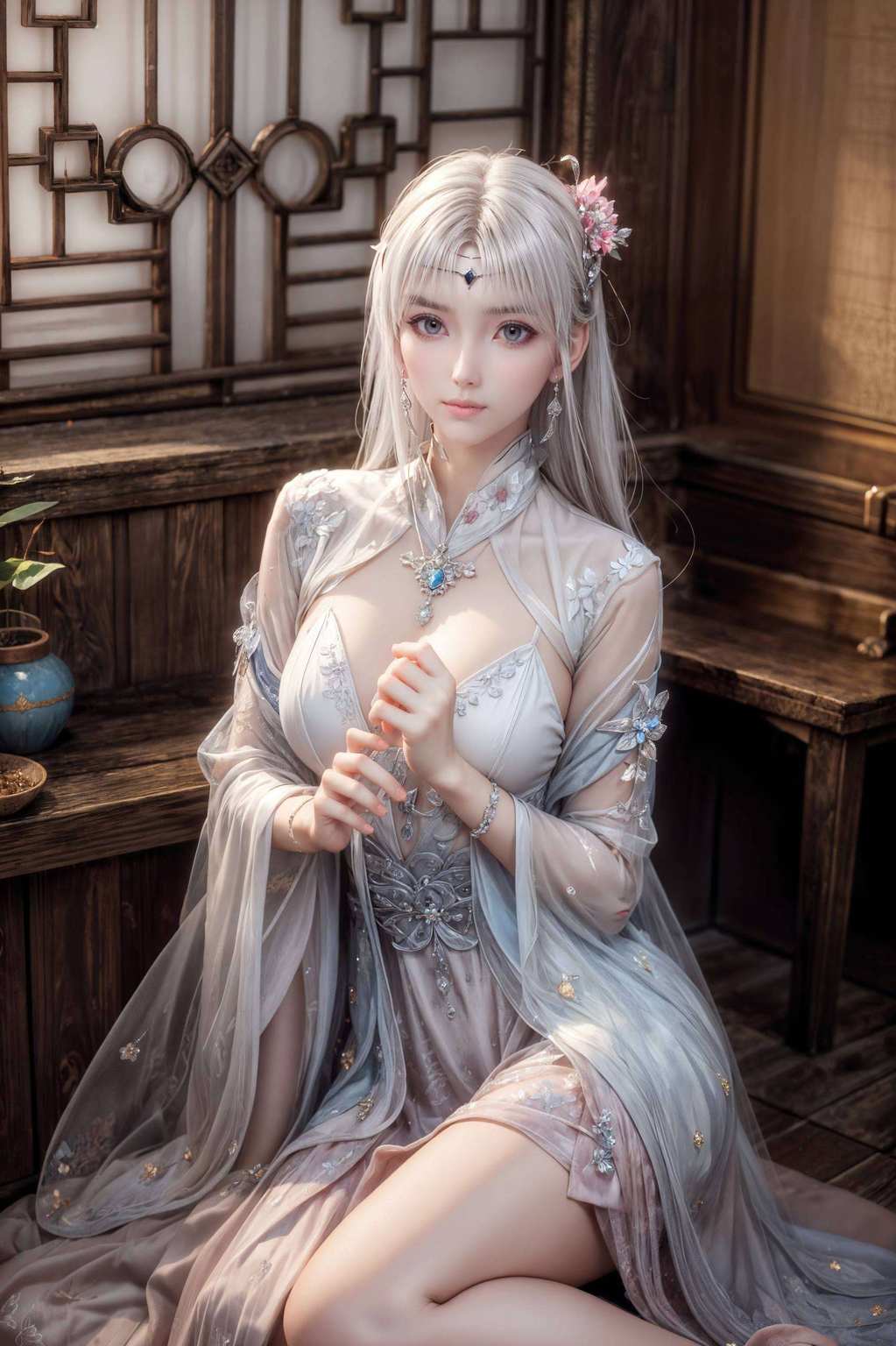 归来见此壁纸艳冠群芳