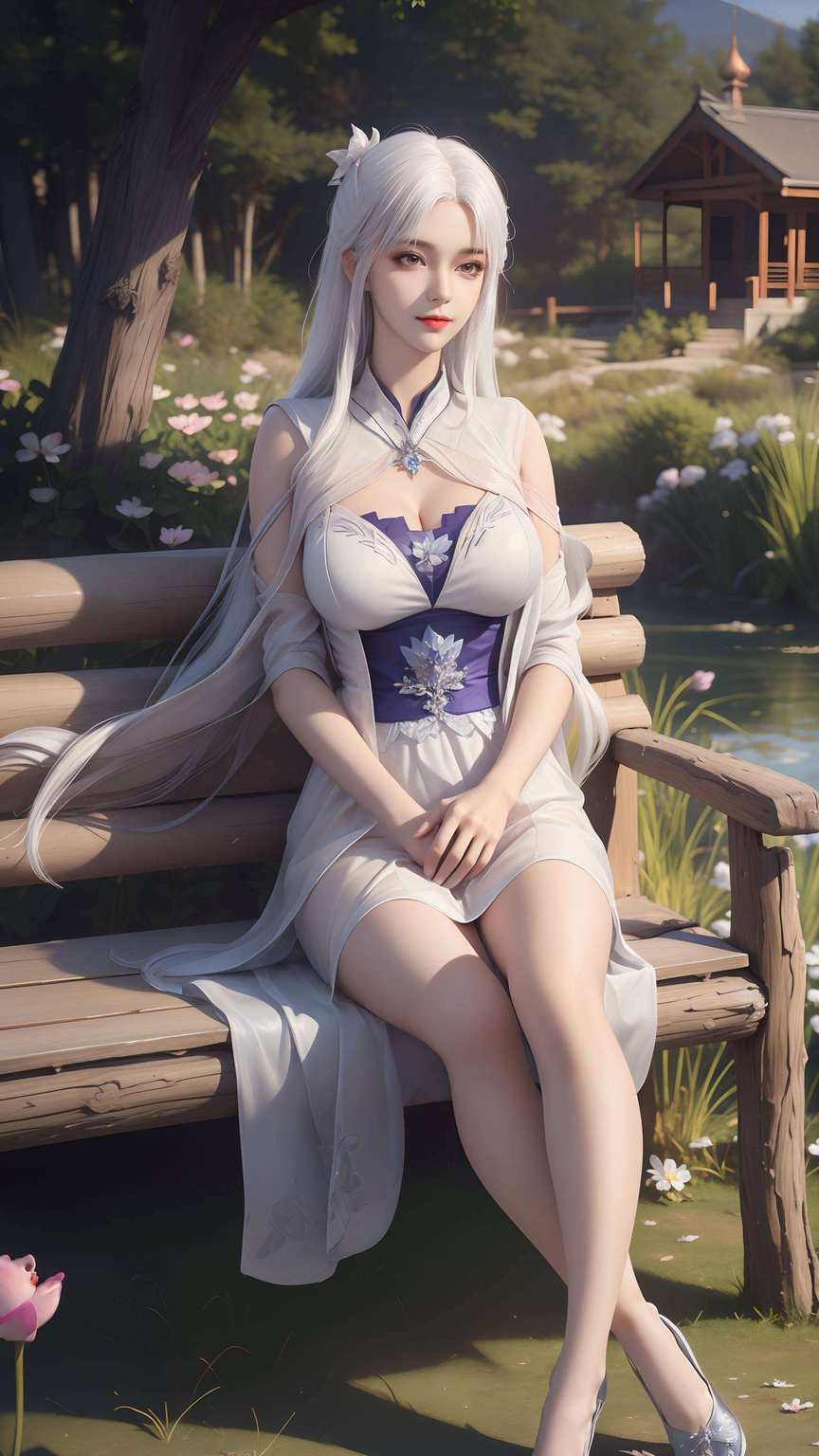 她优雅而坚韧那独特的美貌与厄难毒体的神秘魅力