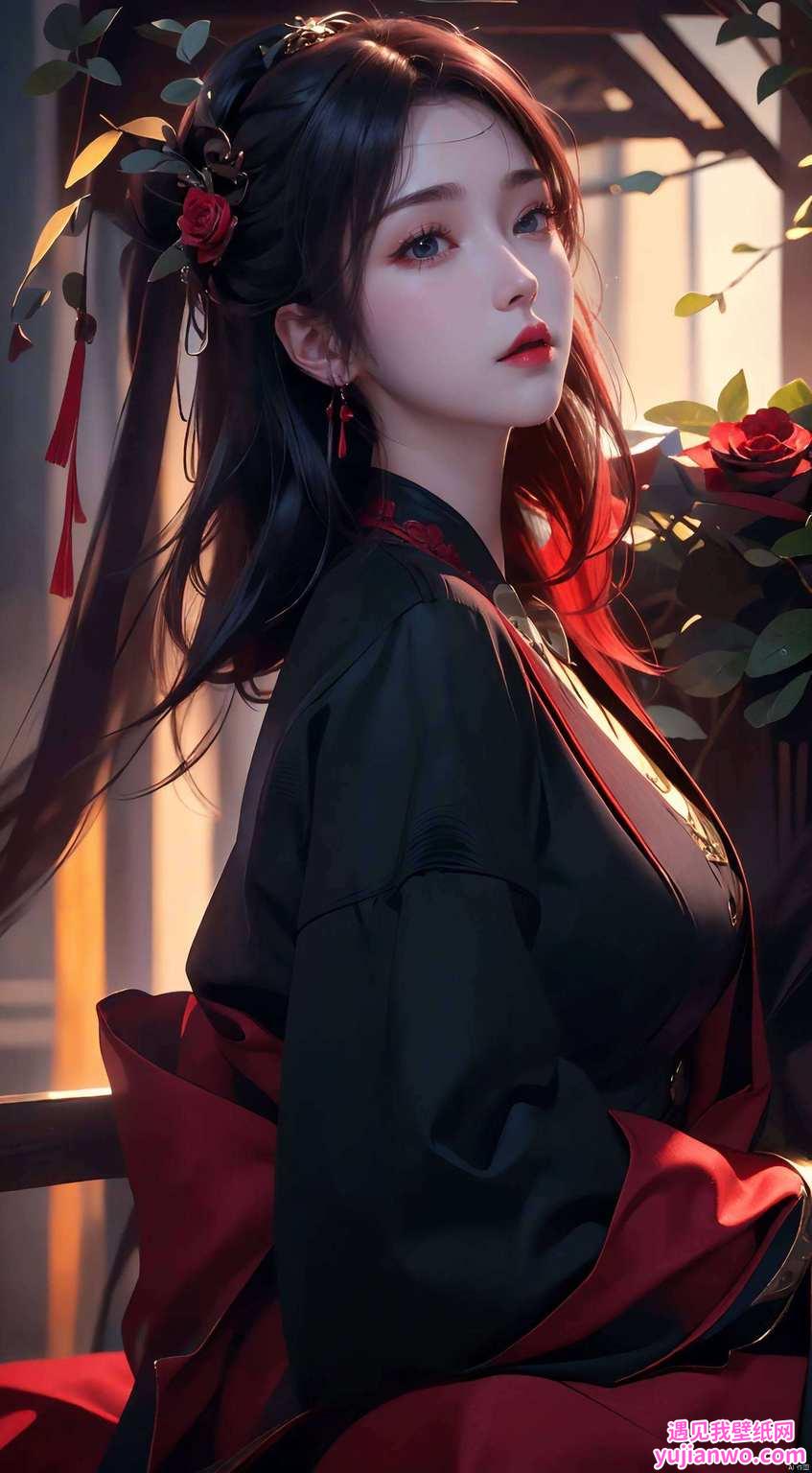 这里还有更多国漫女神和动漫美女等你来挑选今天给大家带来一组超炫的免费壁纸！🎉 这不