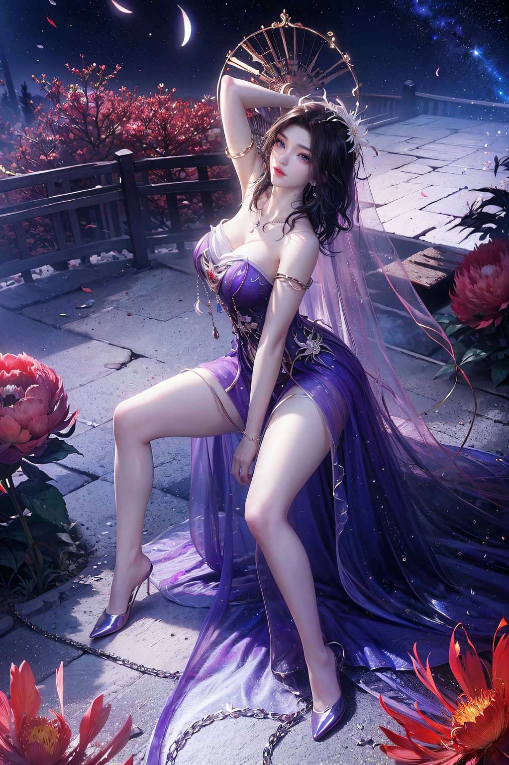 嘿简直美得让人嘻嘻哈哈停不下来！谁说修仙不能有个性？紫灵壁纸免费下载