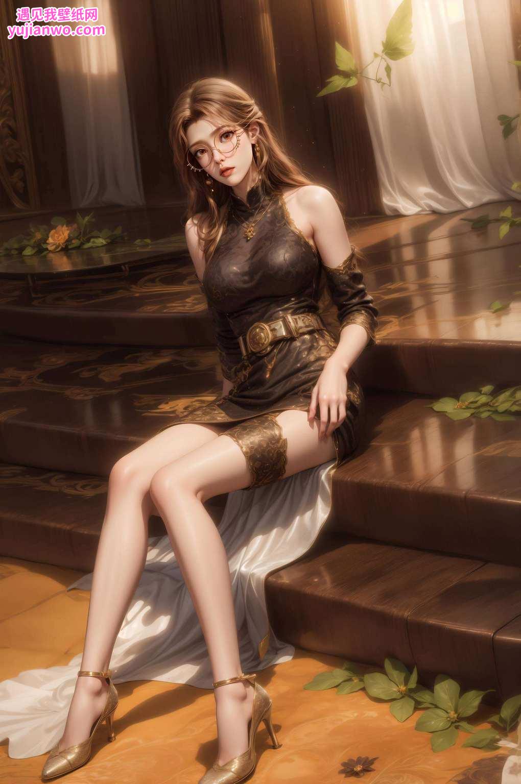 动漫美女争艳姿国漫壁纸映丽影
