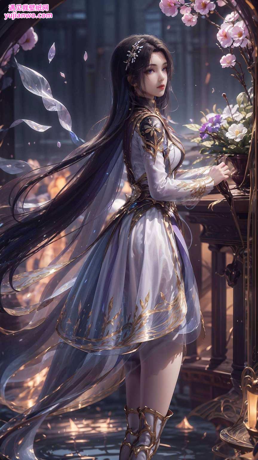 这气质让你的电脑也感受一把国漫女神的魅力吧！