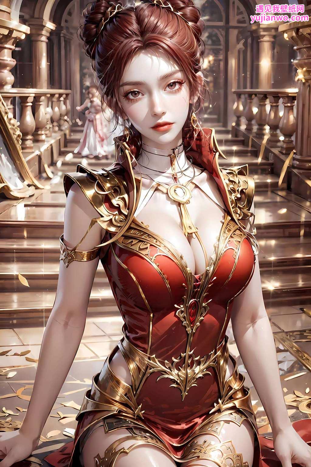电脑桌面动漫美女之华